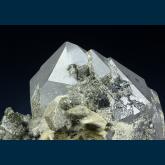 Quartz with Siderite and Pyrite