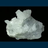 Barite on Fluorite