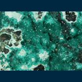 Dioptase on Chrysocolla