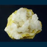 Celestine and Aragonite on Sulphur