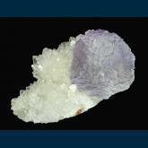 Fluorite on Quartz