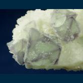 Fluorite on Quartz