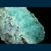 Dioptase with Quartz