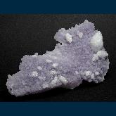 Calcite on Quartz (v. Amethyst)