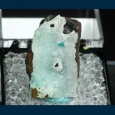 Dioptase on Chrysocolla