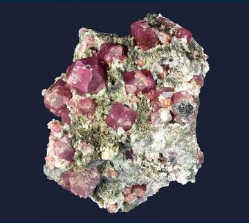 SC019 Grossular garnet from Sierra de Cruces, Municipio de Sierra Mojada, Coahuila, Mexico