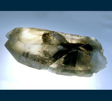 Q087 Quartz with Chlorite phantom from Heson Mine, Buckskin Mts., La Paz County, Arizona, USA Q087 Quartz with Chlorite phantom from Heson Mine, Buckskin Mts., La Paz County, Arizona, USA