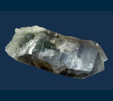 Q087 Quartz with Chlorite phantom from Heson Mine, Buckskin Mts., La Paz County, Arizona, USA Q087 Quartz with Chlorite phantom from Heson Mine, Buckskin Mts., La Paz County, Arizona, USA