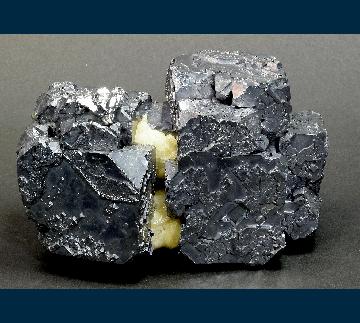 PE192 Galena with Calcite from Joplin Field, Tri-State District, Jasper Co., Missouri, USA PE192 Galena with Calcite from Joplin Field, Tri-State District, Jasper Co., Missouri, USA