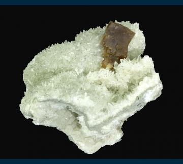 DC15-04 Fluorite on Calcite from Pint's Quarry, Raymond, Black Hawk Co., Iowa, USA DC15-04 Fluorite on Calcite from Pint's Quarry, Raymond, Black Hawk Co., Iowa, USA