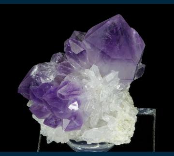DC15-06 Quartz (var. Amethyst) from Jacksons Crossroads, Wilkes Co., Georgia, USA DC15-06 Quartz (var. Amethyst) from Jacksons Crossroads, Wilkes Co., Georgia, USA