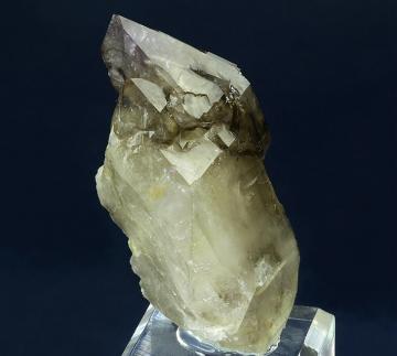 DC15-07 Quartz (var. Smoky and Amethyst) from Krystal Tips Mine, Petersen Mountain, Hallelujah Junction area, Washoe Co., Nevada, USA DC15-07 Quartz (var. Smoky and Amethyst) from Krystal Tips Mine, Petersen Mountain, Hallelujah Junction area, Washoe Co., Nevada, USA