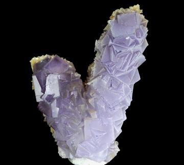 DC15-09 Fluorite and Calcite from Weishan Co., Dali Prefecture, Yunnan Province, China