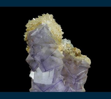 DC15-11 Fluorite and Calcite from Weishan Co., Dali Prefecture, Yunnan Province, China DC15-11 Fluorite and Calcite from Weishan Co., Dali Prefecture, Yunnan Province, China