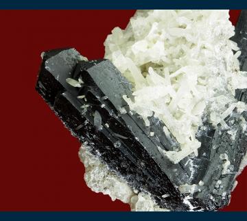 KM02 Ilvaite with Quartz from Huanggang Mine, Keshiketeng Co., Chifeng Prefecture, Inner Mongolia A.R., China KM02 Ilvaite with Quartz from Huanggang Mine, Keshiketeng Co., Chifeng Prefecture, Inner Mongolia A.R., China