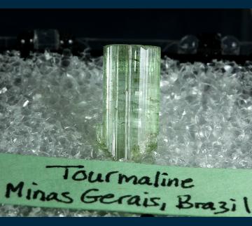TN314 Elbaite tourmaline (gemmy!) from Minas Gerais, Brazil TN314 Elbaite tourmaline (gemmy!) from Minas Gerais, Brazil