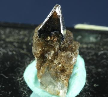 TN329 Anatase on Quartz from Lavrinha, Minas Gerais, Brazil TN329 Anatase on Quartz from Lavrinha, Minas Gerais, Brazil