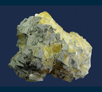 F028 Fluorite with Chalcopyrite from Hardin County, Illinois, USA F028 Fluorite with Chalcopyrite from Hardin County, Illinois, USA
