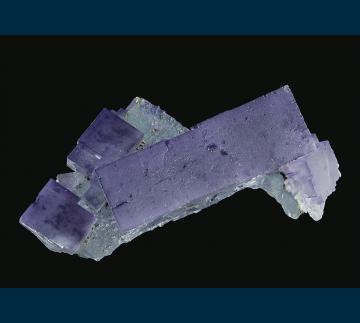 F321 Fluorite with Sphalerite and Chalcopyrite from Hardin County, Illinois, USA