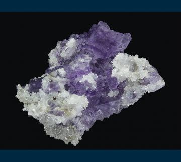 F4020 Fluorite with Quartz from W.L. Davis-Deardorff Mine, Cave-In-Rock Sub-District, Illinois - Kentucky Fluorspar District, Hardin Co., Illinois, USA F4020 Fluorite with Quartz from W.L. Davis-Deardorff Mine, Cave-In-Rock Sub-District, Illinois - Kentucky Fluorspar District, Hardin Co., Illinois, USA
