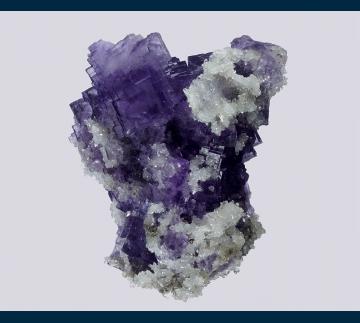 F4020 Fluorite with Quartz from W.L. Davis-Deardorff Mine, Cave-In-Rock Sub-District, Illinois - Kentucky Fluorspar District, Hardin Co., Illinois, USA F4020 Fluorite with Quartz from W.L. Davis-Deardorff Mine, Cave-In-Rock Sub-District, Illinois - Kentucky Fluorspar District, Hardin Co., Illinois, USA