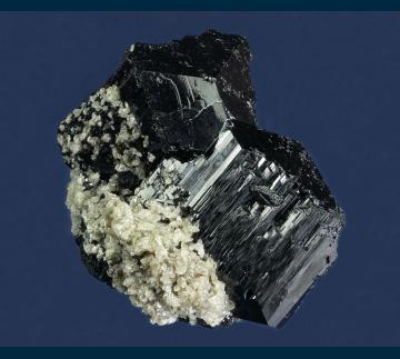 CMS191 Schorl tourmaline with Quartz from Erongo Mountains, Usakos and Omaruru Districts, Erongo Region, Namibia