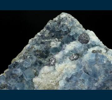 F129 Fluorite with Galena from Royal Flush Mine, Garden Spring Canyon, Bingham, Hansonburg District, Socorro Co., New Mexico, USA F129 Fluorite with Galena from Royal Flush Mine, Garden Spring Canyon, Bingham, Hansonburg District, Socorro Co., New Mexico, USA