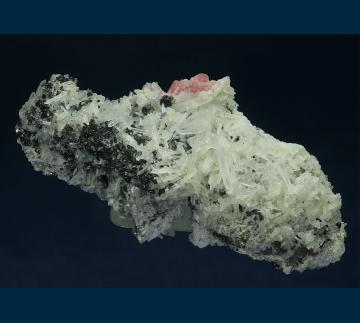 SHR-01 Tetrahedrite and Rhodochrosite on Quartz from Sweet Home Mine, Mount Bross, Alma District, Park Co., Colorado, USA SHR-01 Tetrahedrite and Rhodochrosite on Quartz from Sweet Home Mine, Mount Bross, Alma District, Park Co., Colorado, USA