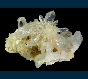 Q108 Quartz from Collier Creek Mine, Mt Ida, Montgomery Co., Arkansas, USA Q108 Quartz from Collier Creek Mine, Mt Ida, Montgomery Co., Arkansas, USA