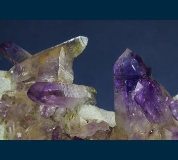 PE1126 Quartz (var. Amethyst) from Amatitlan, Mun. de Zumpango del Rio, Guerrero, Mexico