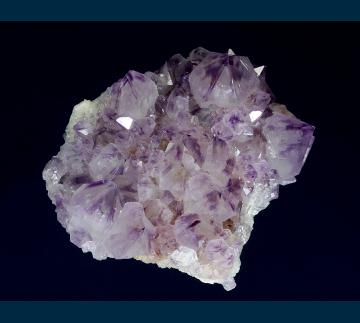 Q212 Quartz (var. Amethyst) from Boekenhoutshoek, Mkobola, Nkangala District, Mpumalanga Province, South Africa