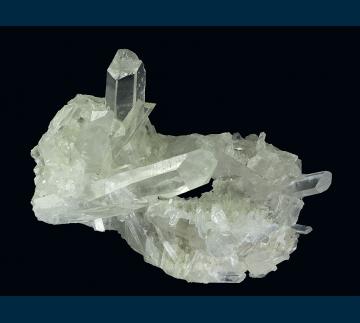 Q261 Quartz with casts from Collier Creek Mine, Mt Ida, Montgomery Co., Arkansas, USA Q261 Quartz with casts from Collier Creek Mine, Mt Ida, Montgomery Co., Arkansas, USA