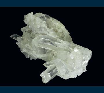 Q261 Quartz with casts from Collier Creek Mine, Mt Ida, Montgomery Co., Arkansas, USA Q261 Quartz with casts from Collier Creek Mine, Mt Ida, Montgomery Co., Arkansas, USA