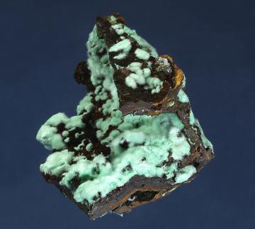 CG-15 Malachite from Morning Star Mine, Cerro Gordo, Cerro Gordo District, Inyo Mts., Inyo Co., California, USA