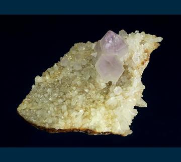 Q166 Quartz ( var. Amethyst ) from Ben Ray property, Buckhead, Morgan Co., Georgia, USA