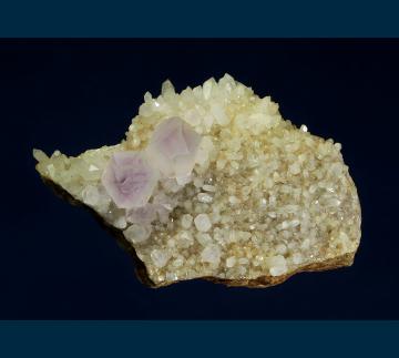 Q166 Quartz ( var. Amethyst ) from Ben Ray property, Buckhead, Morgan Co., Georgia, USA