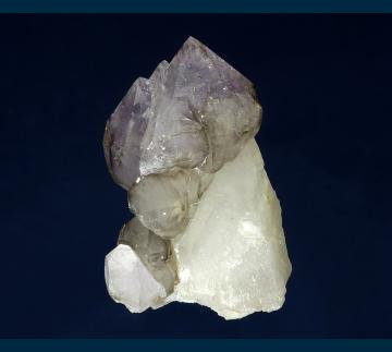 Q192 Quartz ( Amethyst ) scepter from Date Creek, Congress Junction area, Date Creek Mts, Yavapai Co., Arizona, USA