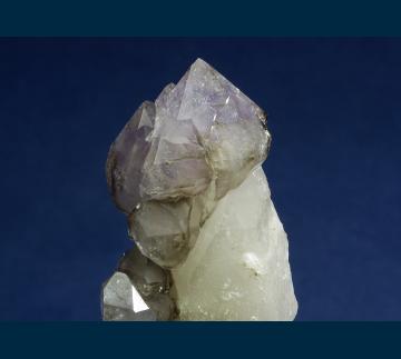 Q192 Quartz ( Amethyst ) scepter from Date Creek, Congress Junction area, Date Creek Mts, Yavapai Co., Arizona, USA