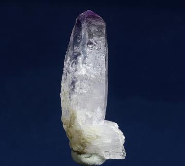 Q248 Quartz ( var. Amethyst ) from San Genaro Mine, Castrovirreyna District, Castrovirreyna Province, Huancavelica Dept., Peru