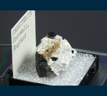 T-075 Cassiterite from Cornwall, England, UK T-075 Cassiterite from Cornwall, England, UK