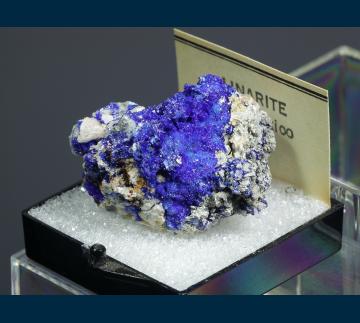 T-076 Linarite from Blanchard Mine, Hansonburg District, Bingham, Socorro County, New Mexico, USA T-076 Linarite from Blanchard Mine, Hansonburg District, Bingham, Socorro County, New Mexico, USA