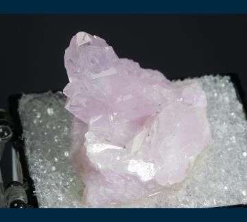 T-080 Quartz (var. Rose Quartz) from Galileia, Doce Valley, Minas Gerais, Brazil