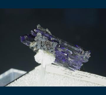 T-082 Azurite (W. Perkin mount) from Tsumeb, Otjikoto Region (Oshikoto), Namibia