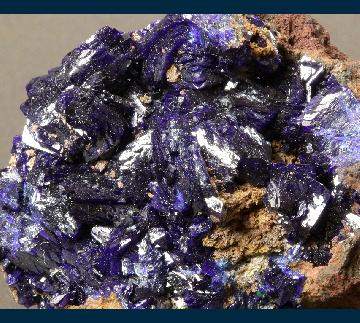 RG0360 Azurite from Morenci Pit, Clifton-Morenci District, Greenlee County, Arizona, USA RG0360 Azurite from Morenci Pit, Clifton-Morenci District, Greenlee County, Arizona, USA