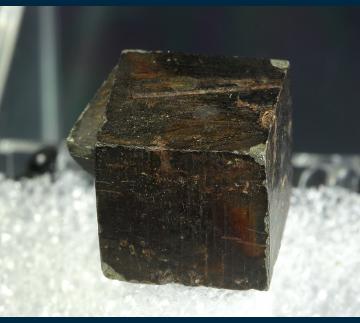 T-096 Pyrite coated with Limonite from Plumas Co., California, USA T-096 Pyrite coated with Limonite from Plumas Co., California, USA