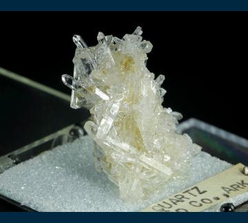 T-102 Quartz from Garland Co., Arkansas, USA T-102 Quartz from Garland Co., Arkansas, USA