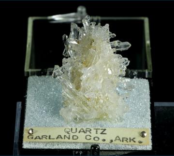 T-102 Quartz from Garland Co., Arkansas, USA T-102 Quartz from Garland Co., Arkansas, USA