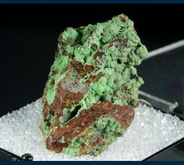 T-103 Conichalcite on Limonite from Ojuela Mine, Mapimi District, Bufa de Mapimi, Mun. de Mapimi, Durango, Mexico