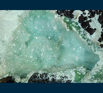 RG0309 Chrysocolla covered with Quartz from Ray Mine, Ray District, near Kearney, Dripping Springs Mts., Pinal County, Arizona, USA RG0309 Chrysocolla covered with Quartz from Ray Mine, Ray District, near Kearney, Dripping Springs Mts., Pinal County, Arizona, USA