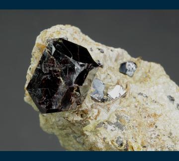CEJ61-55A Rutile from Champion Mine, White Mts., Mono County, California, USA CEJ61-55A Rutile from Champion Mine, White Mts., Mono County, California, USA